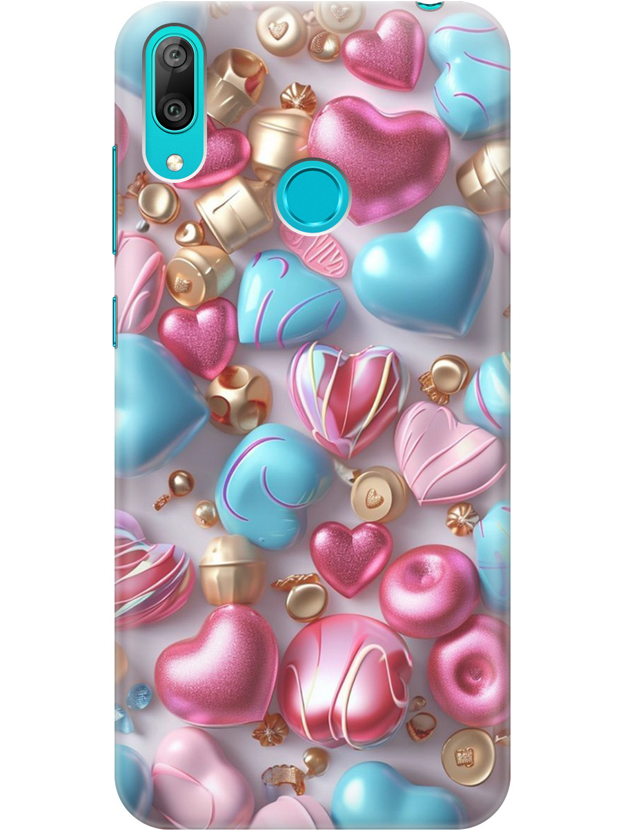 Силиконовый чехол на Huawei Y7 (2019) с принтом "Конфеты и сердечки", Прозрачный;голубой;розовый, 720668291
Силиконовый чехол на Huawei Y7 (2019) с принтом "Конфеты и сердечки", Прозрачный;голубой;розовый, 720668291