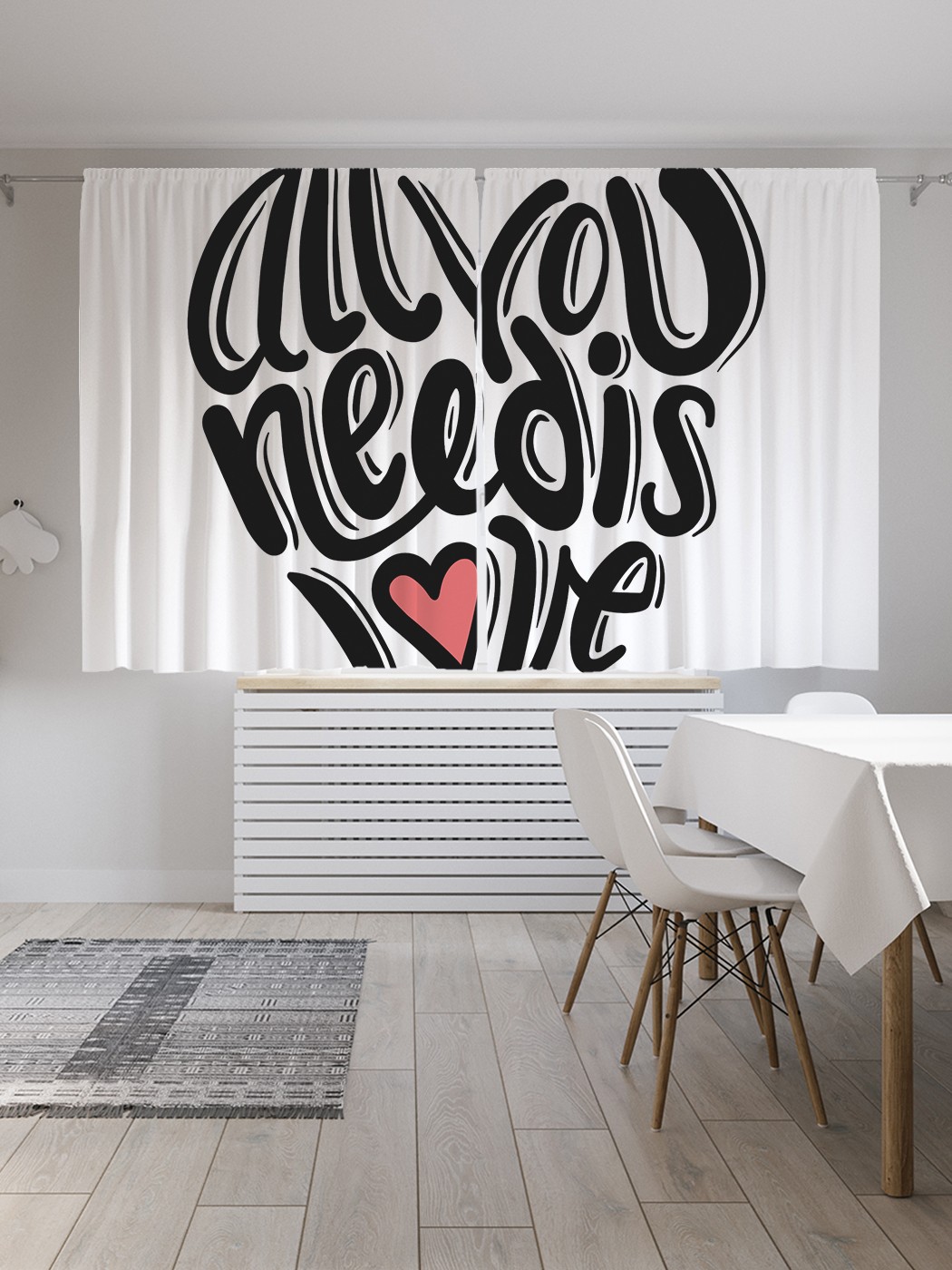 Классические шторы JoyArty "Нужда в любви", серия Oxford DeLux, 2 полотна 145x180 см, Нужда в любви
Классические шторы JoyArty "Нужда в любви", серия Oxford DeLux, 2 полотна 145x180 см, Нужда в любви