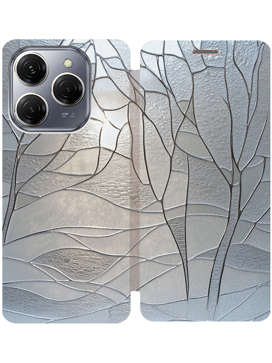 Чехол-книжка на Tecno Spark 20 Pro с принтом "Зимние деревья" золотой, Серый;золотистый, 779829041
Чехол-книжка на Tecno Spark 20 Pro с принтом "Зимние деревья" золотой, Серый;золотистый, 779829041