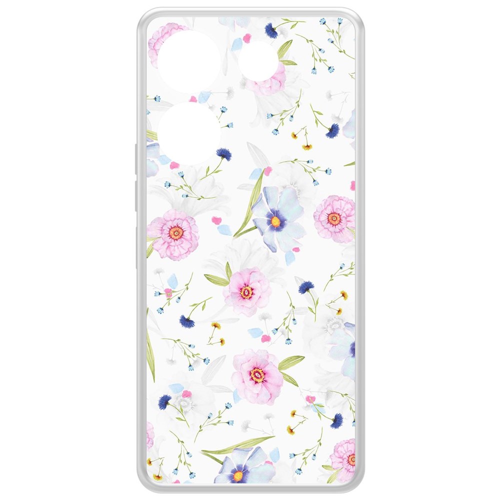 Чехол-накладка Krutoff Clear Case Цветочный паттерн 3 для Tecno Camon 20 Pro, Прозрачный
Чехол-накладка Krutoff Clear Case Цветочный паттерн 3 для Tecno Camon 20 Pro, Прозрачный