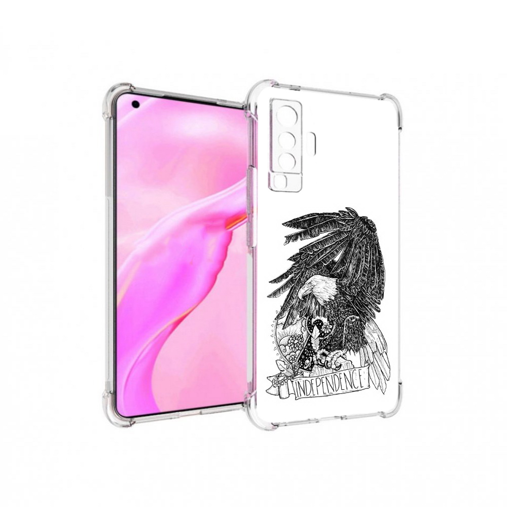 Чехол MyPads Tocco для Vivo X50 черно белый сокол (PT226969.391.688), Прозрачный, Tocco
Чехол MyPads Tocco для Vivo X50 черно белый сокол (PT226969.391.688), Прозрачный, Tocco
