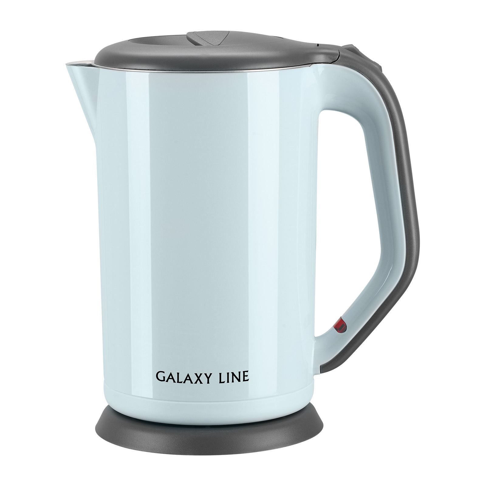 фото Чайник электрический galaxy line gl0330 1.7 л голубой