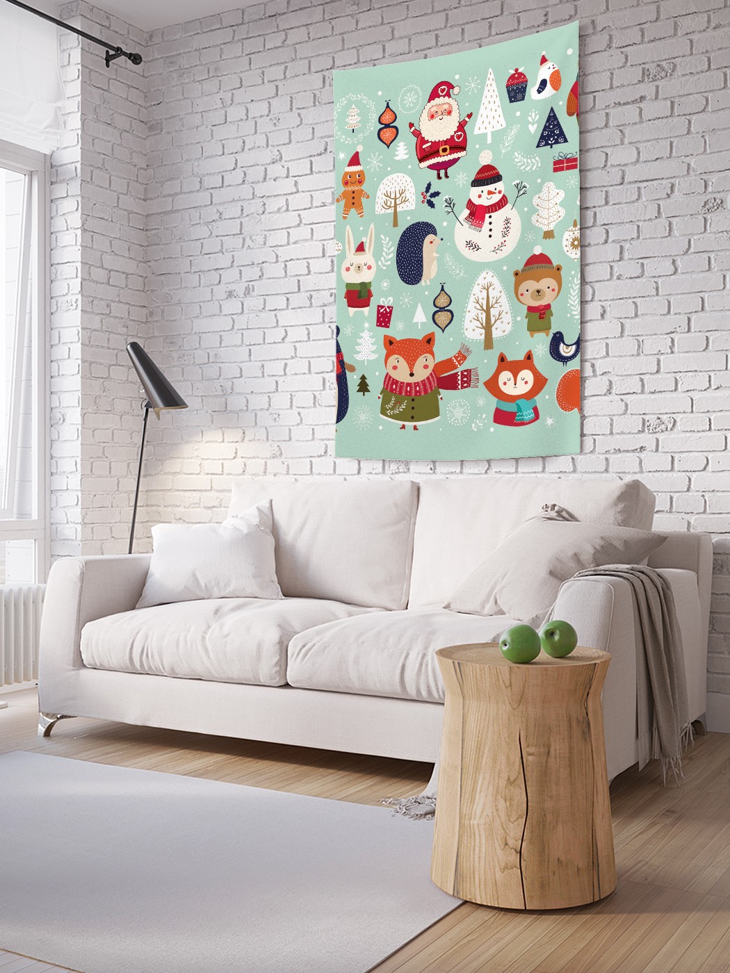 Вертикальное фотопанно на стену JoyArty Новогодние зверюшки 150x200 см, Новогодние зверюшки
Вертикальное фотопанно на стену JoyArty Новогодние зверюшки 150x200 см, Новогодние зверюшки