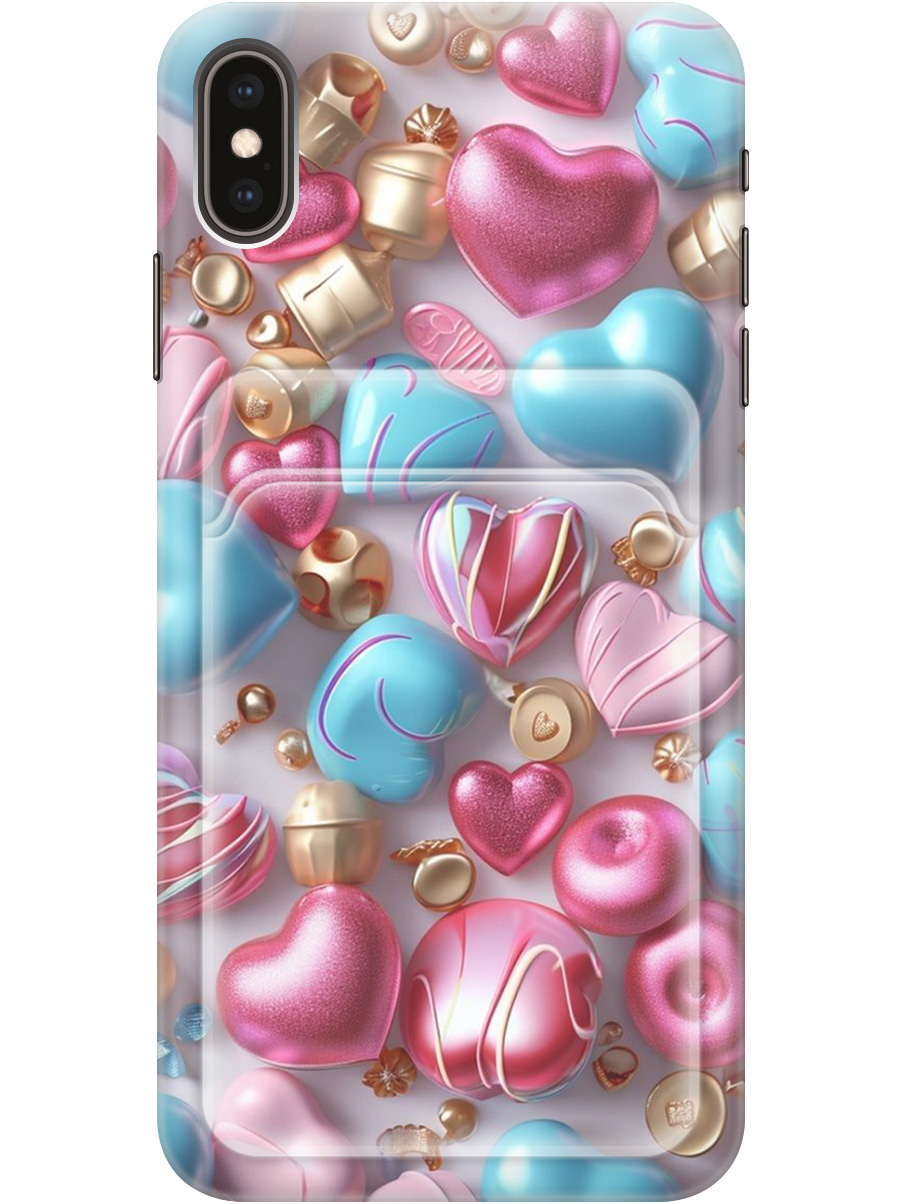 Силиконовый чехол на Apple iPhone XS Max с принтом с карманом для карты прозрачный 789178, Голубой;прозрачный;розовый, 719086291
Силиконовый чехол на Apple iPhone XS Max с принтом с карманом для карты прозрачный 789178, Голубой;прозрачный;розовый, 719086291