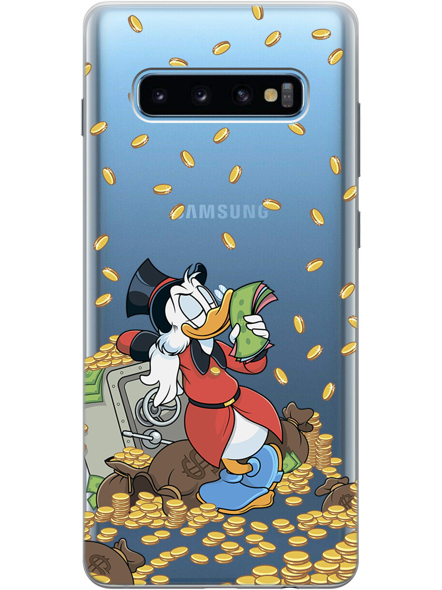 Силиконовый чехол на Samsung Galaxy S10+ с принтом "Скрудж и сейф" прозрачный, Белый;красный;прозрачный, 720461171
Силиконовый чехол на Samsung Galaxy S10+ с принтом "Скрудж и сейф" прозрачный, Белый;красный;прозрачный, 720461171