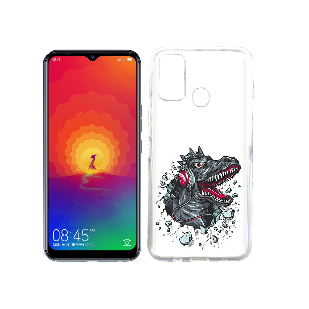 Чехол MyPads Tocco для Tecno Spark 4 Нарисованный динозавр в наушниках, Прозрачный, Tocco
Чехол MyPads Tocco для Tecno Spark 4 Нарисованный динозавр в наушниках, Прозрачный, Tocco