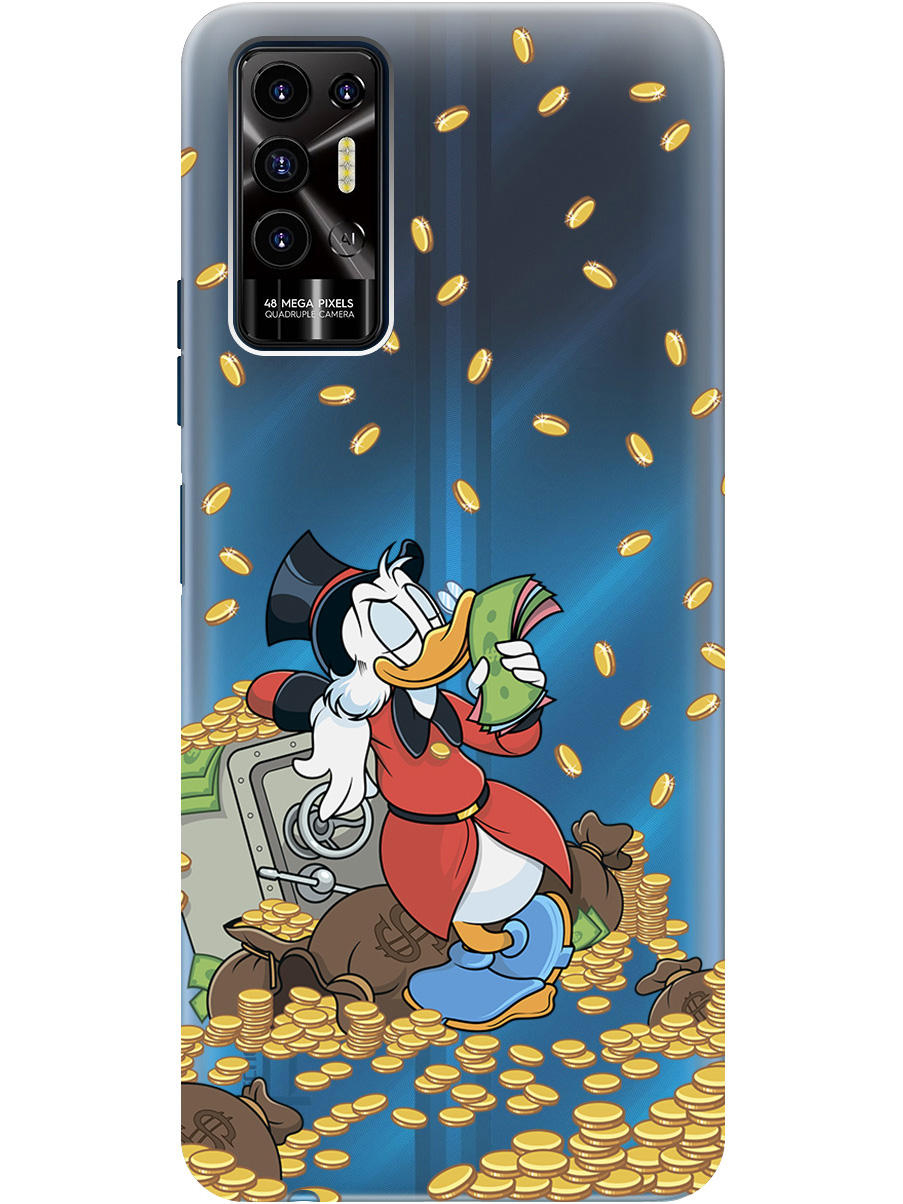 Силиконовый чехол на Tecno Pova 2 с принтом "Скрудж и сейф" прозрачный, Белый;красный;прозрачный, 741736071 
Силиконовый чехол на Tecno Pova 2 с принтом "Скрудж и сейф" прозрачный, Белый;красный;прозрачный, 741736071