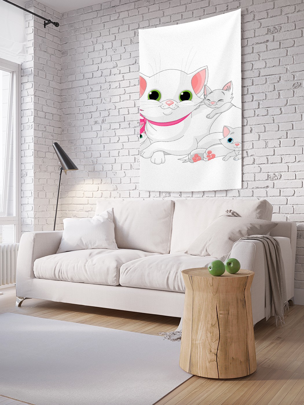 Вертикальное фотопанно на стену JoyArty Заботливая кошечка 150x200 см, Заботливая кошечка
Вертикальное фотопанно на стену JoyArty Заботливая кошечка 150x200 см, Заботливая кошечка