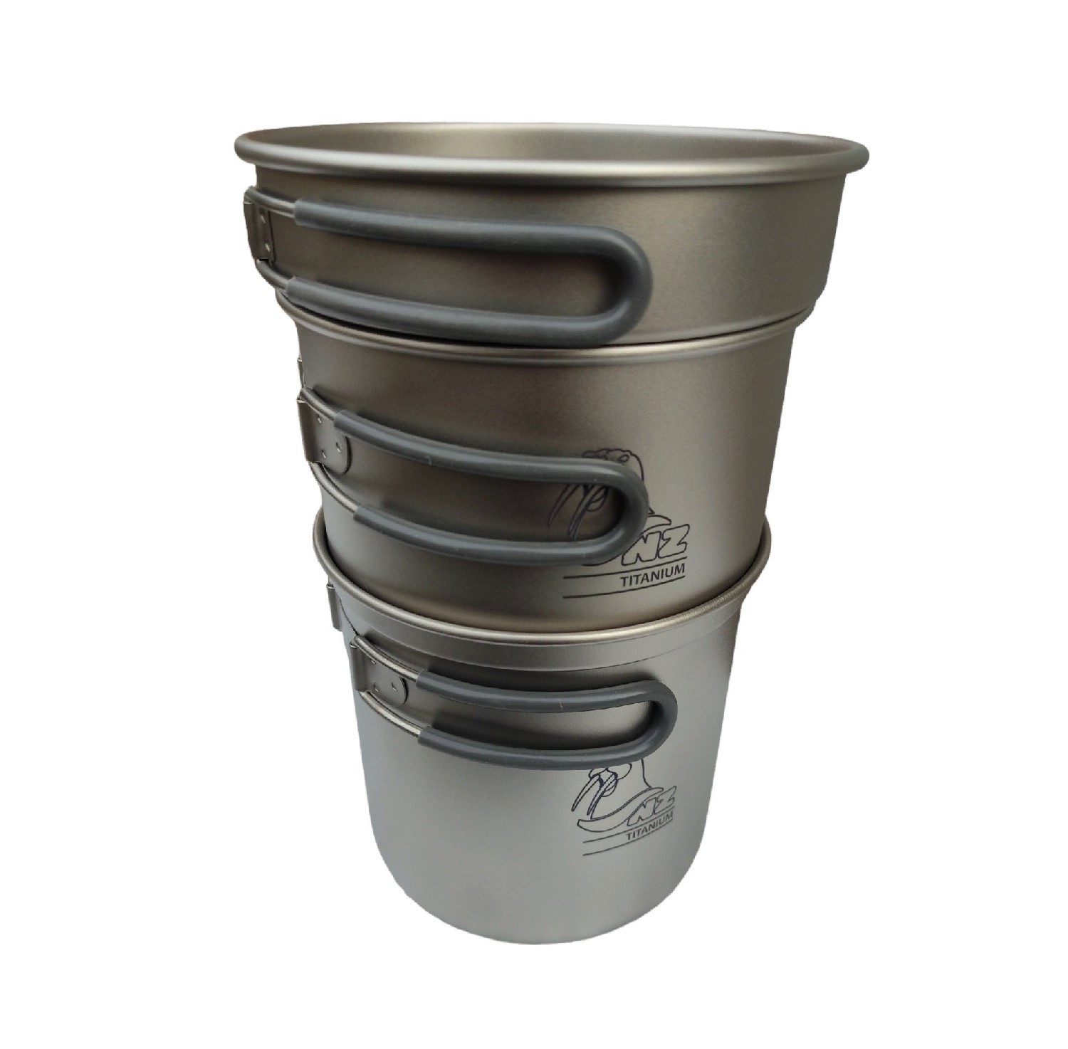 Набор походной посуды NZ Ti Pot Set TS-014 3 предмета, серый, Серебристый, Ti Pot Set TS-014
Набор походной посуды NZ Ti Pot Set TS-014 3 предмета, серый, Серебристый, Ti Pot Set TS-014
