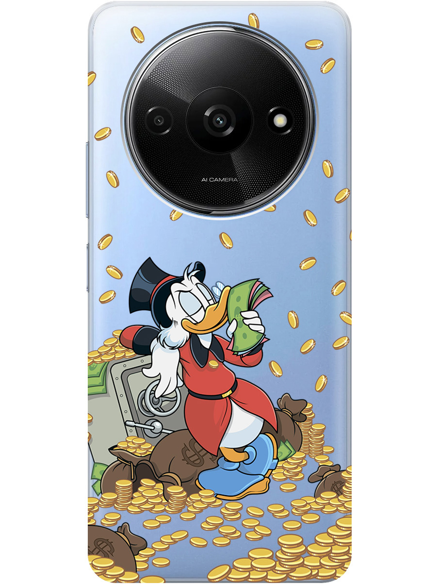 Силиконовый чехол на Xiaomi Redmi A3 / Poco C61 с принтом "Скрудж и сейф" прозрачный, Белый;красный;прозрачный, 780484071
Силиконовый чехол на Xiaomi Redmi A3 / Poco C61 с принтом "Скрудж и сейф" прозрачный, Белый;красный;прозрачный, 780484071