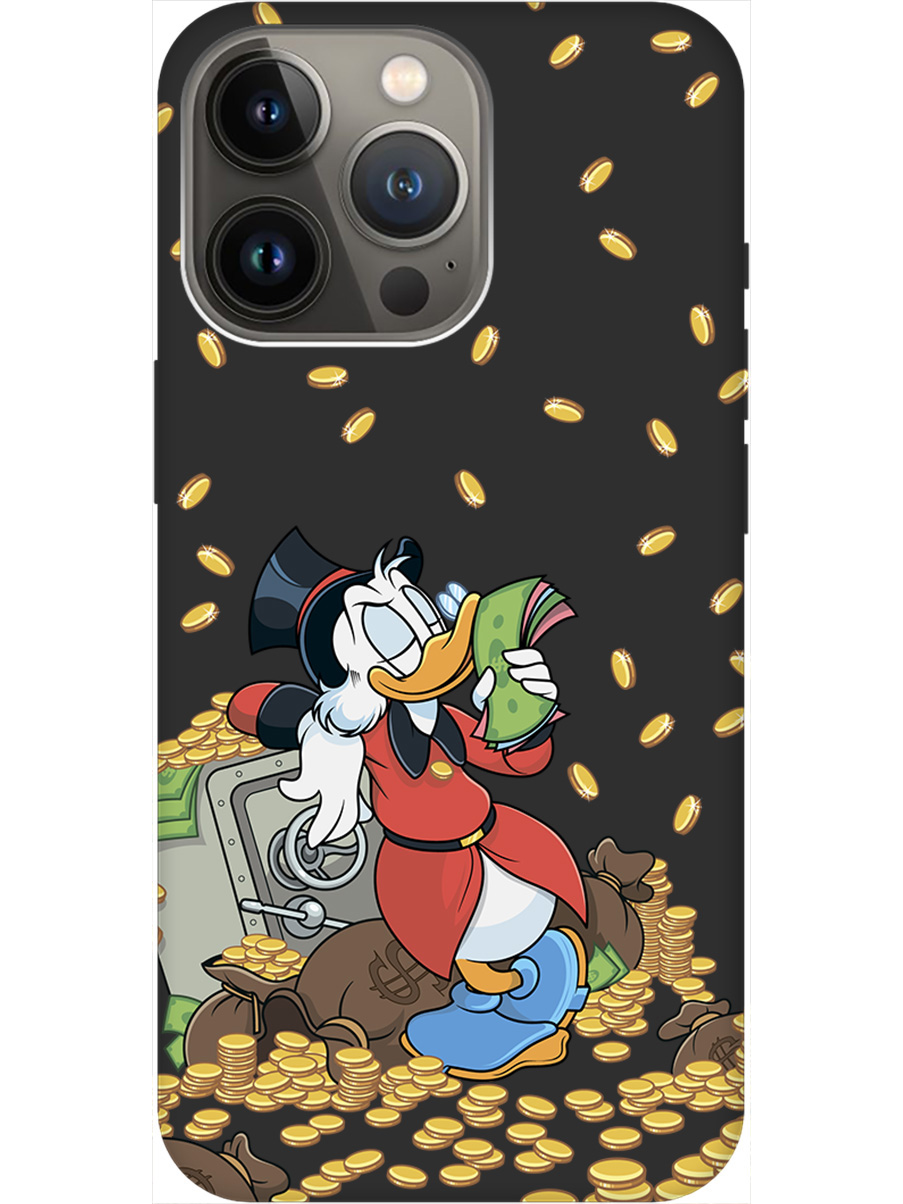 Силиконовый чехол на Apple iPhone 14 Pro Max с принтом "Скрудж и сейф" матовый черный, Черный;белый;красный, 745400871
Силиконовый чехол на Apple iPhone 14 Pro Max с принтом "Скрудж и сейф" матовый черный, Черный;белый;красный, 745400871