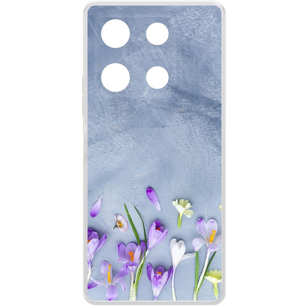 Чехол-накладка Krutoff Clear Case Цветочное настроение для INFINIX Note 30 Pro, Прозрачный
Чехол-накладка Krutoff Clear Case Цветочное настроение для INFINIX Note 30 Pro, Прозрачный