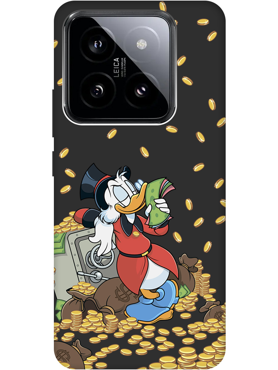 Силиконовый чехол на Xiaomi 14 Pro с принтом "Скрудж и сейф" матовый черный, Черный;белый;красный, 777771071
Силиконовый чехол на Xiaomi 14 Pro с принтом "Скрудж и сейф" матовый черный, Черный;белый;красный, 777771071