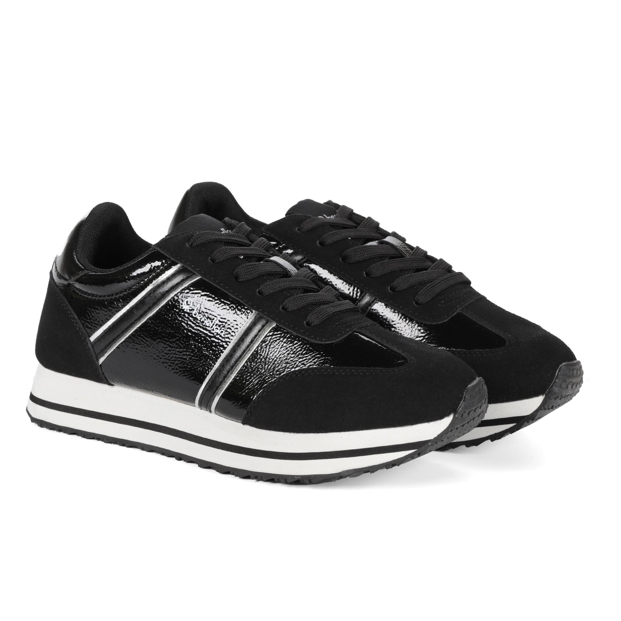 Кроссовки женские United Colors Of Benetton VEX LAMINATO BTW223206 черные 38 EU, VEX LAMINATO BTW223206
Кроссовки женские United Colors Of Benetton VEX LAMINATO BTW223206 черные 38 EU, VEX LAMINATO BTW223206