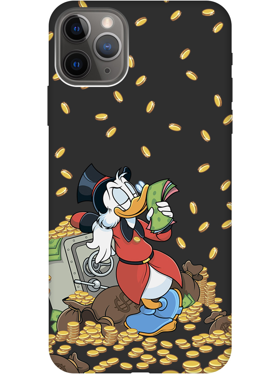 Силиконовый чехол на Apple iPhone 11 Pro Max с принтом "Скрудж и сейф" матовый черный, Черный;белый;красный, 721799771
Силиконовый чехол на Apple iPhone 11 Pro Max с принтом "Скрудж и сейф" матовый черный, Черный;белый;красный, 721799771