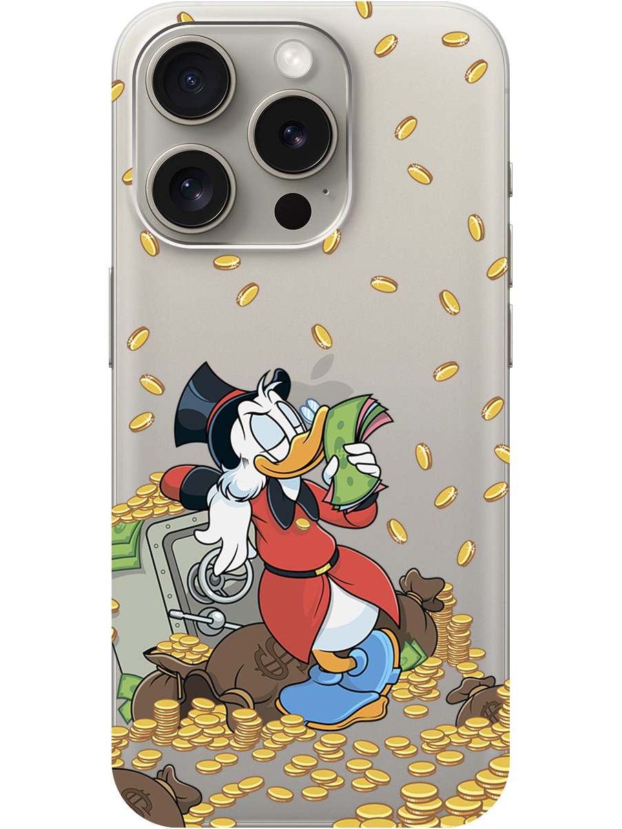 Силиконовый чехол на Apple iPhone 15 Pro с принтом "Скрудж и сейф" прозрачный, Белый;красный;прозрачный, 775148071
Силиконовый чехол на Apple iPhone 15 Pro с принтом "Скрудж и сейф" прозрачный, Белый;красный;прозрачный, 775148071