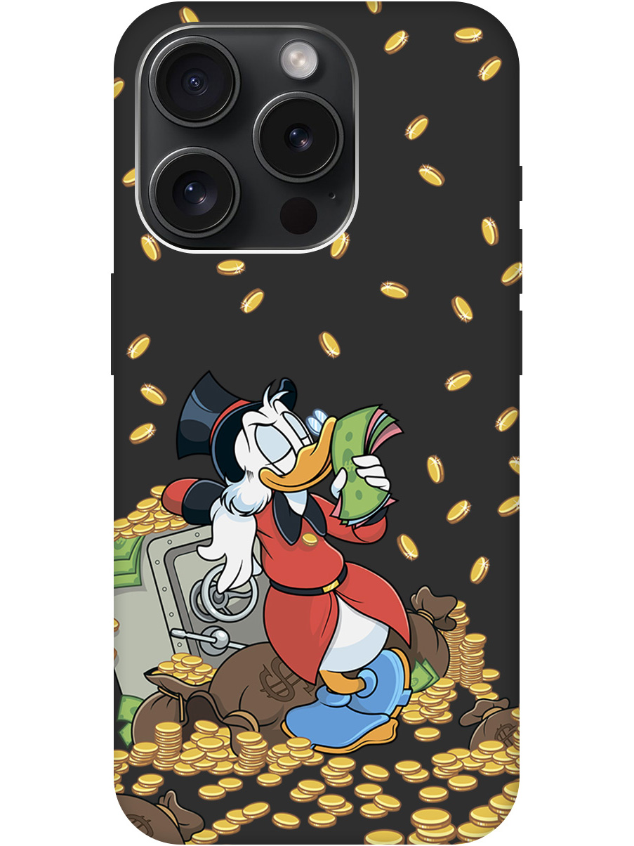 Силиконовый чехол на Apple iPhone 15 Pro с принтом "Скрудж и сейф" матовый черный, Черный;белый;красный, 775148071
Силиконовый чехол на Apple iPhone 15 Pro с принтом "Скрудж и сейф" матовый черный, Черный;белый;красный, 775148071