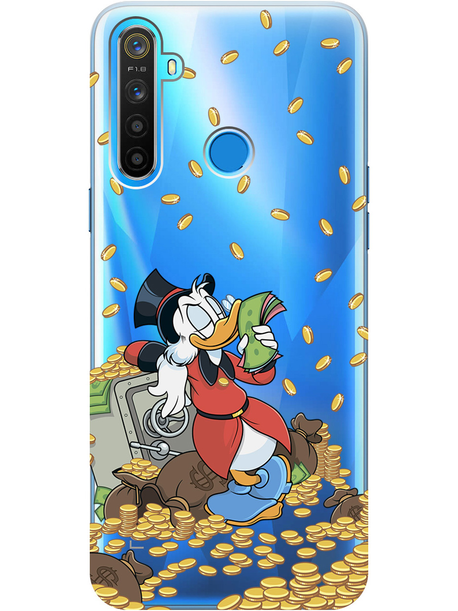 Силиконовый чехол на realme 5 / 6i / C3 с принтом "Скрудж и сейф" прозрачный, Белый;красный;прозрачный, 726149671
Силиконовый чехол на realme 5 / 6i / C3 с принтом "Скрудж и сейф" прозрачный, Белый;красный;прозрачный, 726149671