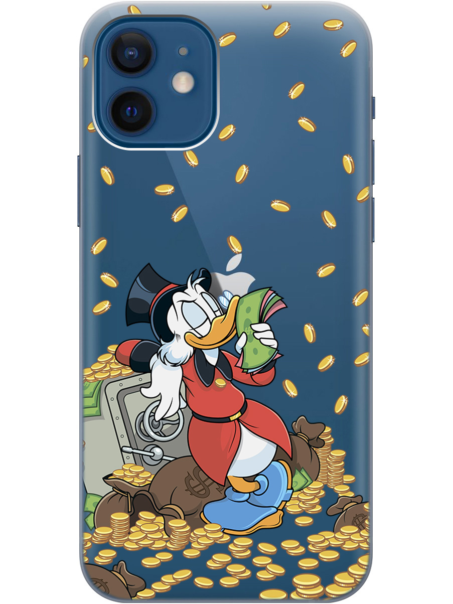 Силиконовый чехол на Apple iPhone 12 / 12 Pro с принтом "Скрудж и сейф" прозрачный, Белый;красный;прозрачный, 723374171
Силиконовый чехол на Apple iPhone 12 / 12 Pro с принтом "Скрудж и сейф" прозрачный, Белый;красный;прозрачный, 723374171