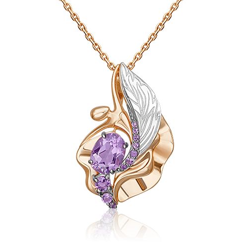 Бегунок из красного золота/белого золота PLATINA jewelry 03-3438-00-203-1111, аметист, 03-3438-00-203-1111
Бегунок из красного золота/белого золота PLATINA jewelry 03-3438-00-203-1111, аметист, 03-3438-00-203-1111