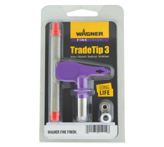 Форсунка (сопло) для краскораспылителя Wagner TradeTip 3 FineFinish N 514, TradeTip 3 FineFinish N 514
Форсунка (сопло) для краскораспылителя Wagner TradeTip 3 FineFinish N 514, TradeTip 3 FineFinish N 514