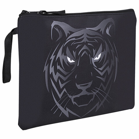Папка для тетрадей BRAUBERG А5 1 отделение полиэстер на молнии с ручкой Tiger 271500, Черный
Папка для тетрадей BRAUBERG А5 1 отделение полиэстер на молнии с ручкой Tiger 271500, Черный