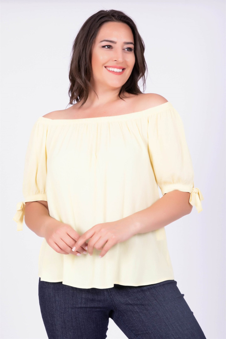 Блуза женская My Line Moda 557 желтая 48 RU (товары доставляются из-за рубежа), Желтый, 557
Блуза женская My Line Moda 557 желтая 48 RU (товары доставляются из-за рубежа), Желтый, 557