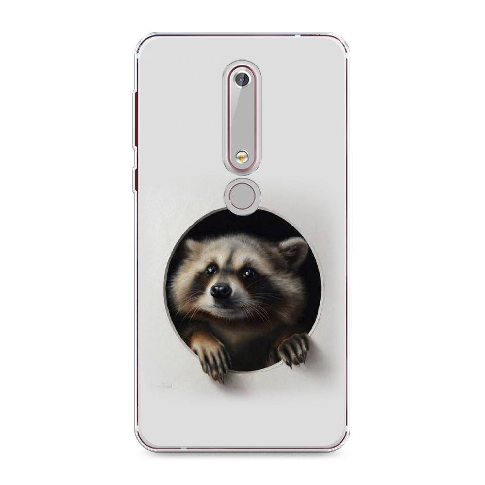Чехол Awog на Nokia 6 2018 / Нокиа 6 2018 "Любопытный енот", Коричневый;черный;белый, 120950-1
Чехол Awog на Nokia 6 2018 / Нокиа 6 2018 "Любопытный енот", Коричневый;черный;белый, 120950-1