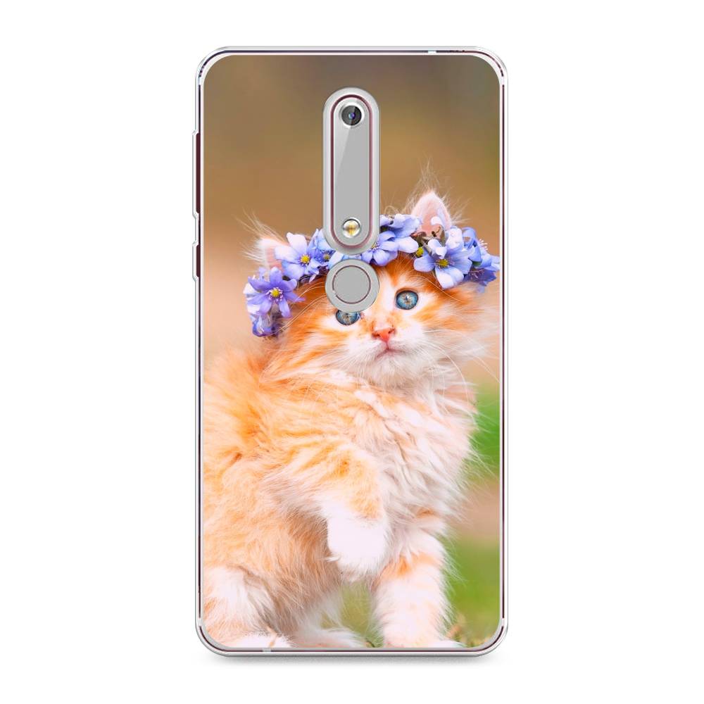 Чехол Awog на Nokia 6 2018 / Нокиа 6 2018 "Рыжий кот в венке", Коричневый;синий, 120950-1
Чехол Awog на Nokia 6 2018 / Нокиа 6 2018 "Рыжий кот в венке", Коричневый;синий, 120950-1