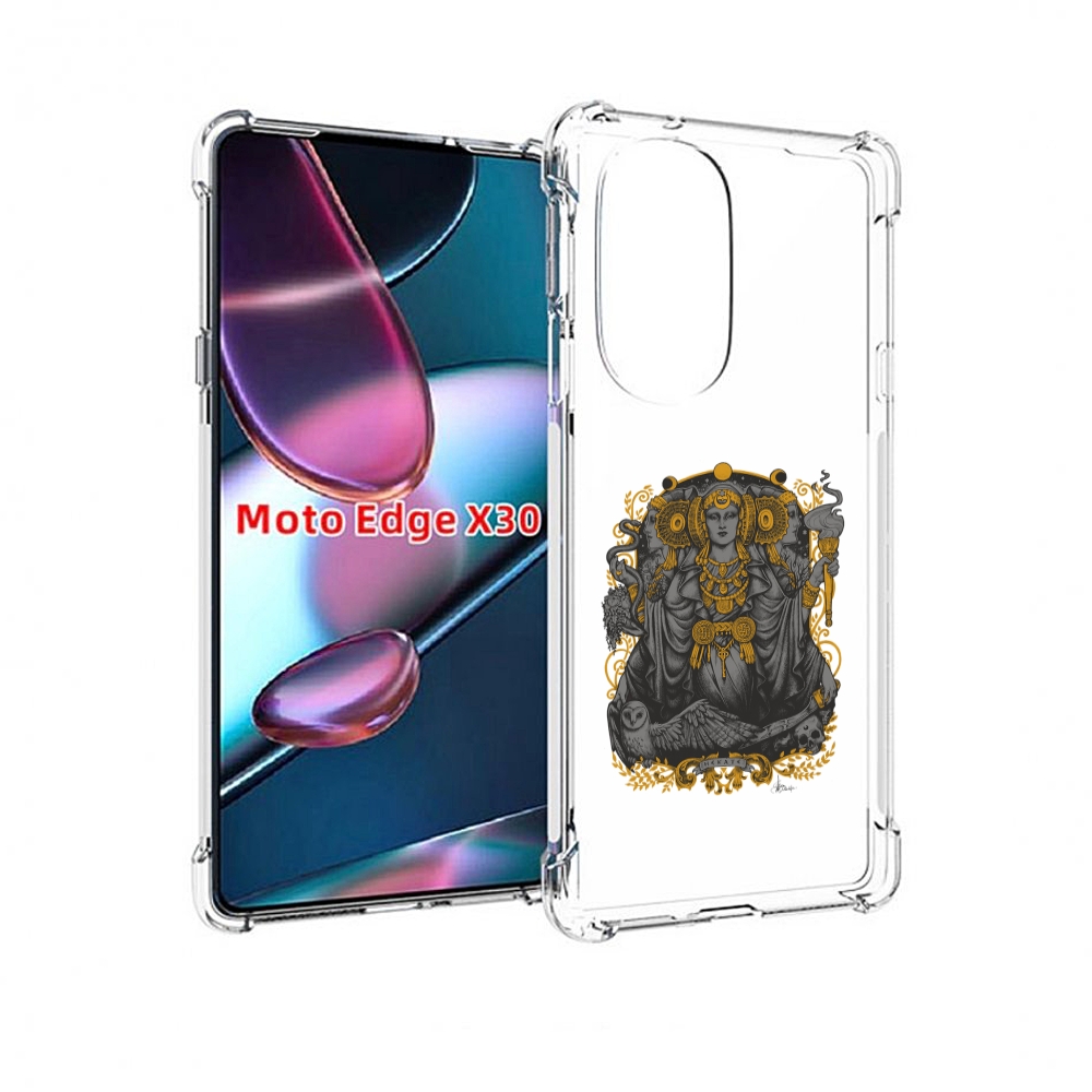 Чехол MyPads божество с золотыми элементами для Motorola Moto Edge X30, Прозрачный, Tocco
Чехол MyPads божество с золотыми элементами для Motorola Moto Edge X30, Прозрачный, Tocco