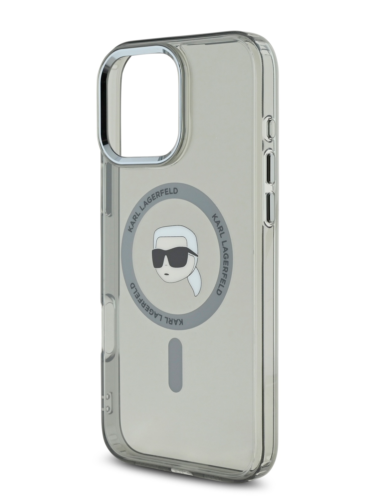 Чехол Karl Lagerfeld для iPhone 16 Pro с MagSafe и рамкой из металла для камеры, черный
Чехол Karl Lagerfeld для iPhone 16 Pro с MagSafe и рамкой из металла для камеры, черный