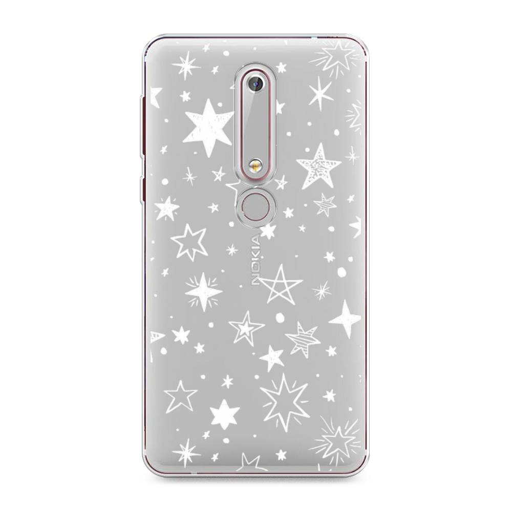 Чехол Awog на Nokia 6 2018 / Нокиа 6 2018 "Звездочки графика белая", Прозрачный;белый, 120950-7
Чехол Awog на Nokia 6 2018 / Нокиа 6 2018 "Звездочки графика белая", Прозрачный;белый, 120950-7