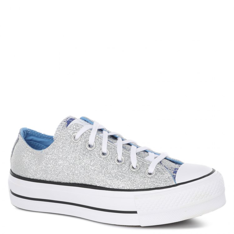 фото Кеды женские converse 571674 серебристые 39 eu