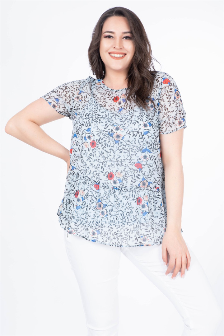 Блуза женская My Line Moda 565 голубая 42 RU (товары доставляются из-за рубежа), Голубой, 565
Блуза женская My Line Moda 565 голубая 42 RU (товары доставляются из-за рубежа), Голубой, 565