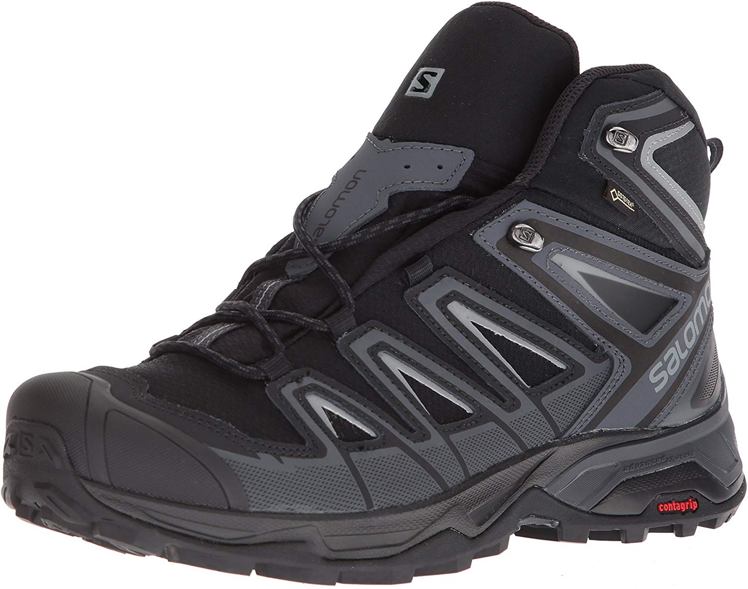 фото Ботинки salomon x ultra 3 mid gtx, black, 3.5 uk