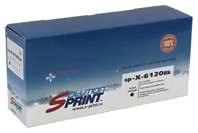 Картридж для лазерного принтера Solution Print SP-X-6120Bk, аналог Xerox 113R00692, черный, SP-X-6120Bk
Картридж для лазерного принтера Solution Print SP-X-6120Bk, аналог Xerox 113R00692, черный, SP-X-6120Bk