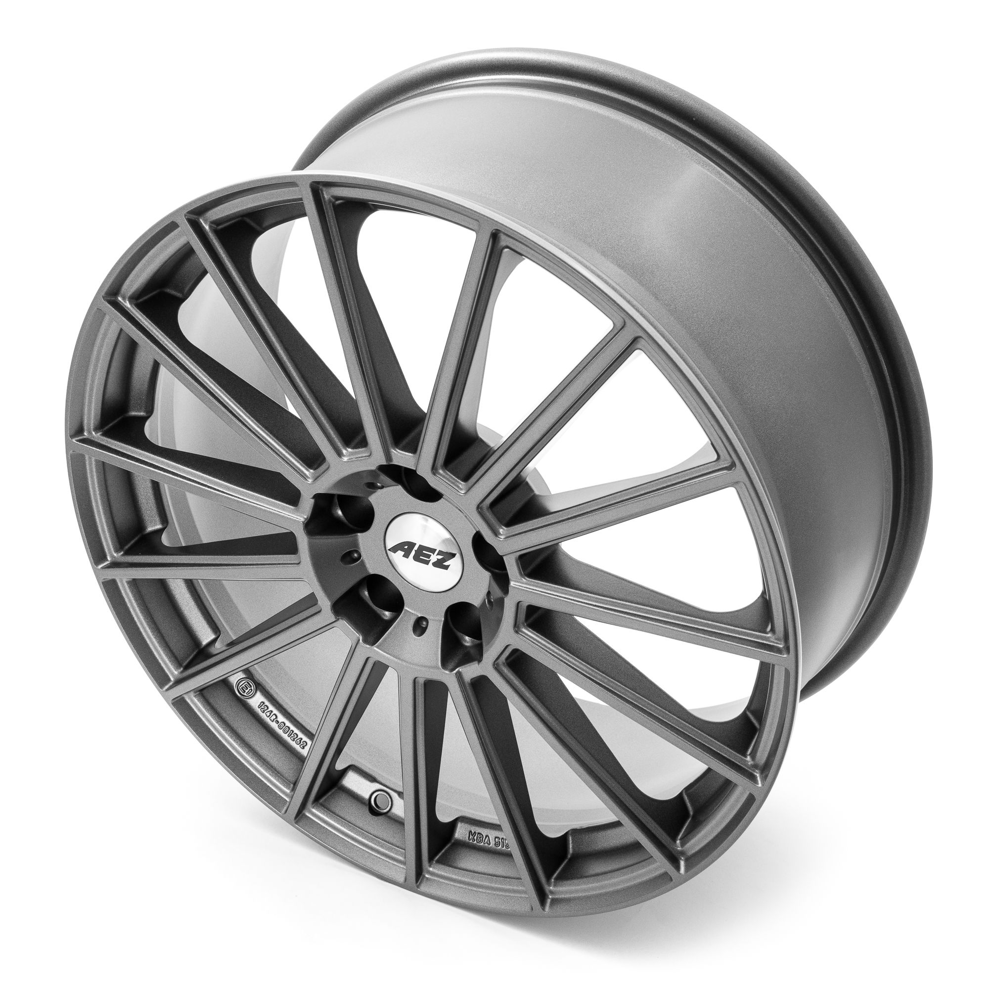 фото Колесный диск aez steam graphite r18 8x18 5x108 et45 d63.4 asmghga45e