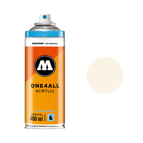Аэрозольная краска Molotow One4all 400 мл nature white белая, One4all 400 мл 229 nature white 357229
Аэрозольная краска Molotow One4all 400 мл nature white белая, One4all 400 мл 229 nature white 357229
