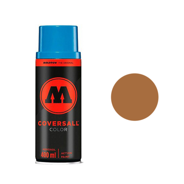 Аэрозольная краска Molotow Coversall Color 400 мл cooper коричневая, Coversall Color 400 мл #402 cooper(Медь) 348402
Аэрозольная краска Molotow Coversall Color 400 мл cooper коричневая, Coversall Color 400 мл #402 cooper(Медь) 348402