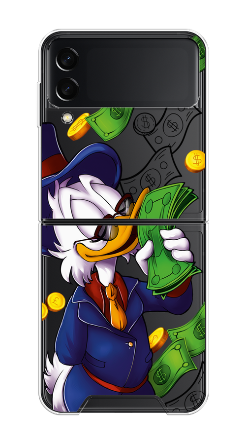 Чехол на Samsung Galaxy Z Flip 3 "Scrooge McDuck with Money", Синий;зеленый;белый, 2103750-6
Чехол на Samsung Galaxy Z Flip 3 "Scrooge McDuck with Money", Синий;зеленый;белый, 2103750-6