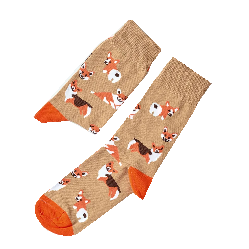 Носки St. Friday Socks Человек - человеку волк, а корги - корги корги! 692-1 -, 1 пара, Коричневый;оранжевый, 692-1
Носки St. Friday Socks Человек - человеку волк, а корги - корги корги! 692-1 -, 1 пара, Коричневый;оранжевый, 692-1