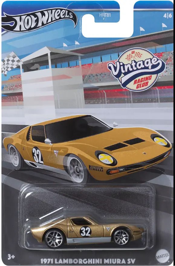 Машинка Hot Wheels Pro Vintage Lamborghini Ламборгини, Желтый, Pro Vintage Ferrari
Машинка Hot Wheels Pro Vintage Lamborghini Ламборгини, Желтый, Pro Vintage Ferrari