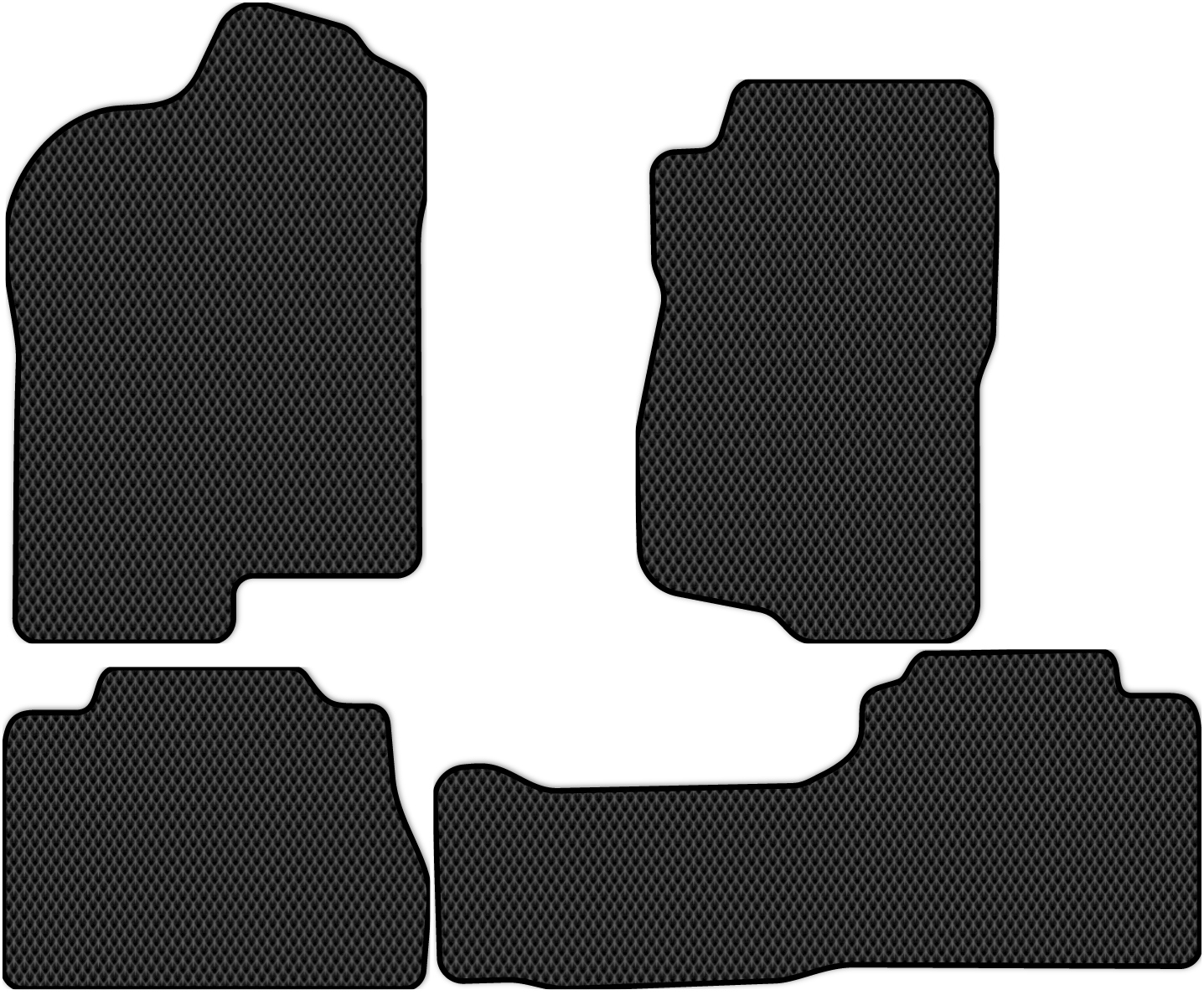 Коврики ЭВА в салон для Chevrolet Tahoe 3 (GMT900) 2006 - 2014, 4 шт. черный, 1610-S4N-H
Коврики ЭВА в салон для Chevrolet Tahoe 3 (GMT900) 2006 - 2014, 4 шт. черный, 1610-S4N-H