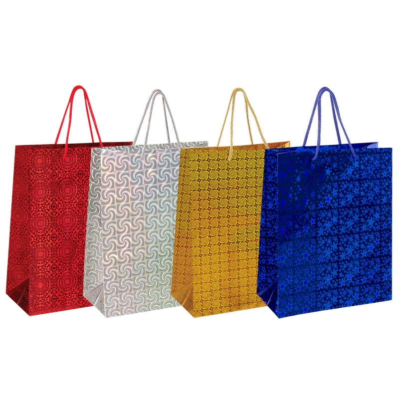 Пакет подарочный Золотая сказка ассорти 4 цвета 606607 12 шт. 26x12,7x32,4 см, Серебристый
Пакет подарочный Золотая сказка ассорти 4 цвета 606607 12 шт. 26x12,7x32,4 см, Серебристый