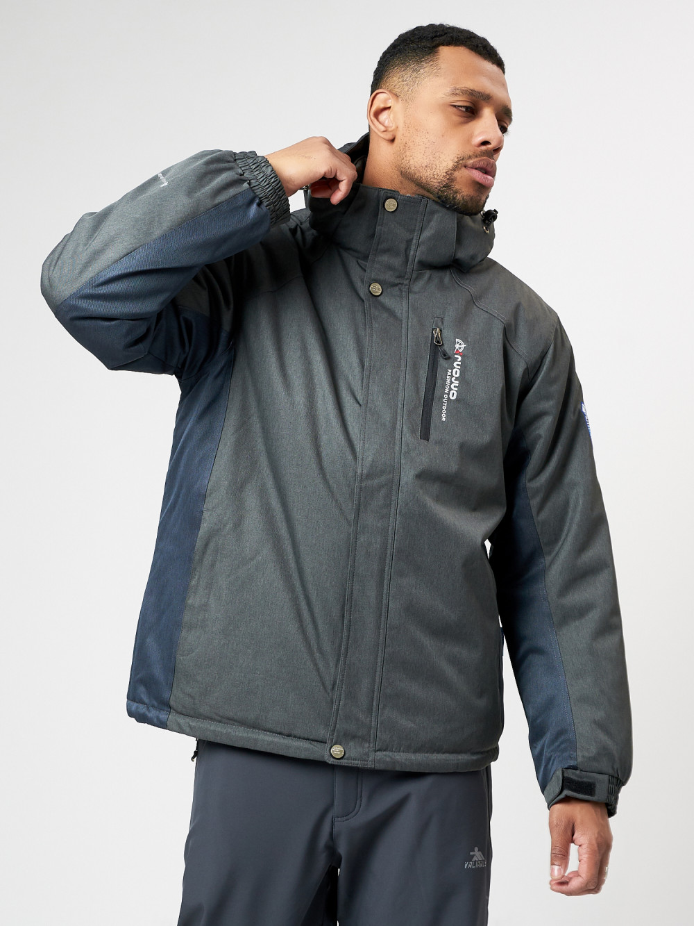 Спортивная куртка мужская MTFORCE 78016 серая 3XL, 78016 
Спортивная куртка мужская MTFORCE 78016 серая 3XL, 78016