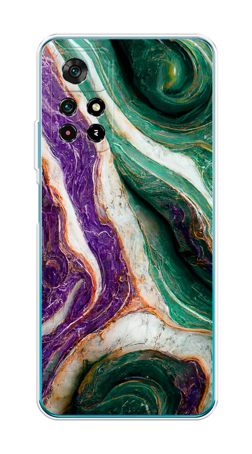 Чехол на Poco M4 Pro 5G, Xiaomi Redmi Note 11S 5G "Фиолетово-зеленый мрамор", Зеленый;фиолетовый, 313650-1
Чехол на Poco M4 Pro 5G, Xiaomi Redmi Note 11S 5G "Фиолетово-зеленый мрамор", Зеленый;фиолетовый, 313650-1