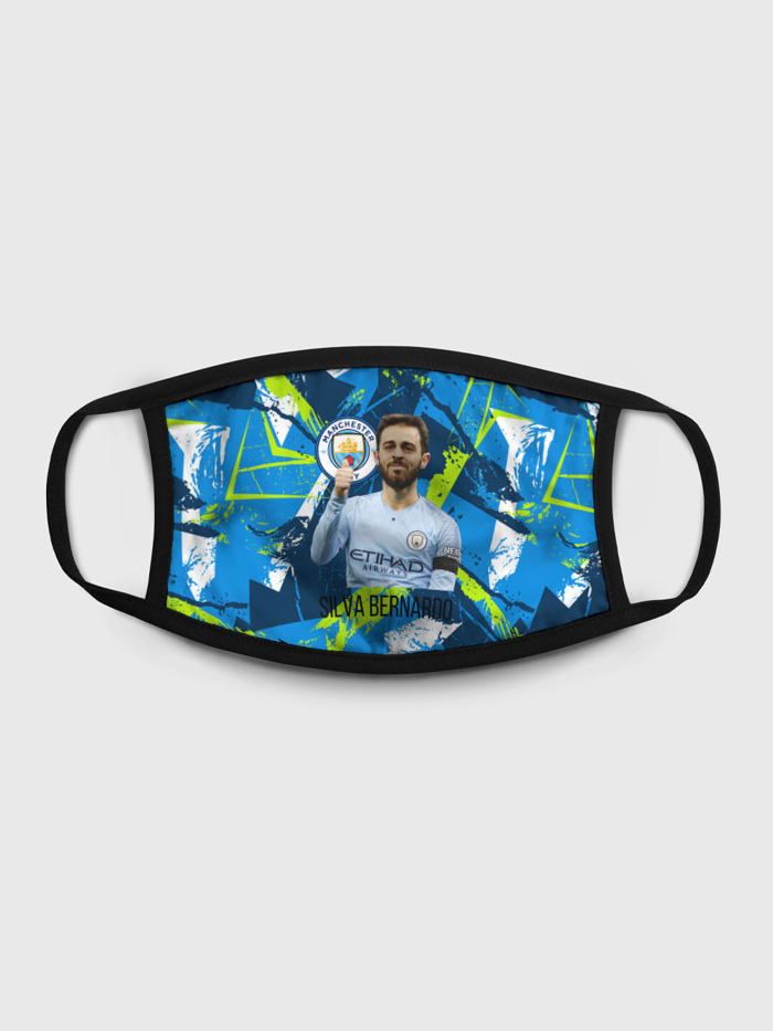 Многоразовая маска унисекс Burnettie Silva Bernardo Манчестер Сити, Разноцветный, Silva Bernardo Манчестер Сити
Многоразовая маска унисекс Burnettie Silva Bernardo Манчестер Сити, Разноцветный, Silva Bernardo Манчестер Сити