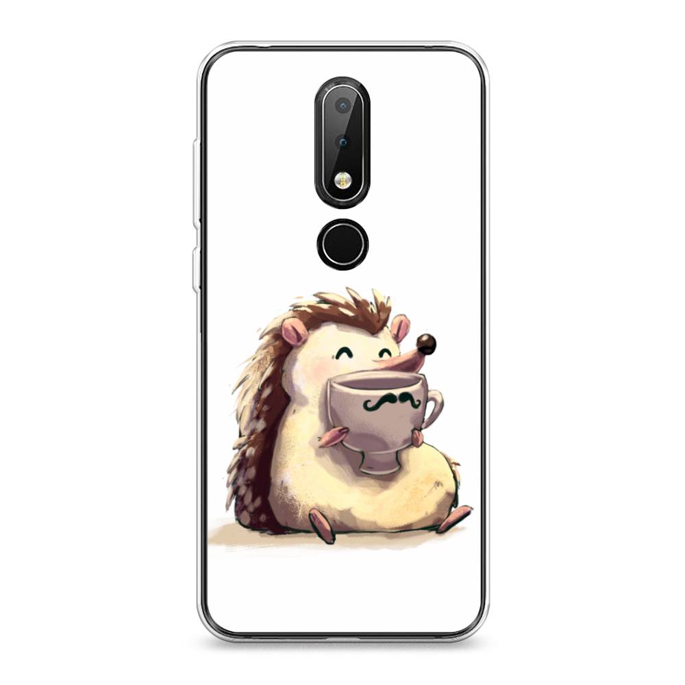 Чехол Awog на Nokia X6 2018 / Нокиа X6 2018 "Еж кофеман", Белый;коричневый;бежевый, 121450-10
Чехол Awog на Nokia X6 2018 / Нокиа X6 2018 "Еж кофеман", Белый;коричневый;бежевый, 121450-10