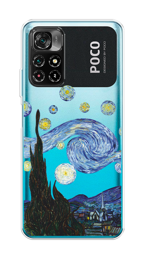 Чехол на Poco M4 Pro 5G, Xiaomi Redmi Note 11S 5G "Ночь Ван Гога", Голубой;синий;черный, 313650-1
Чехол на Poco M4 Pro 5G, Xiaomi Redmi Note 11S 5G "Ночь Ван Гога", Голубой;синий;черный, 313650-1
