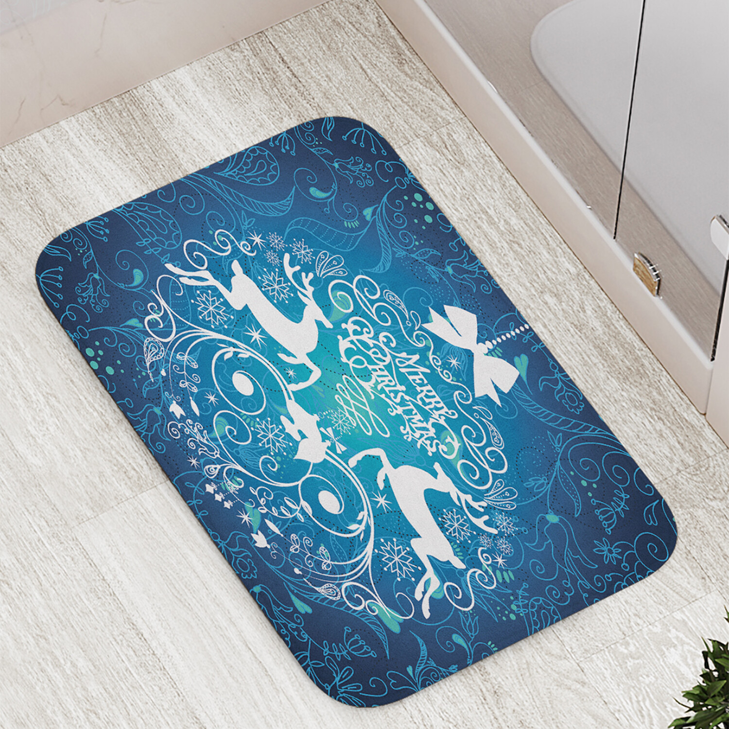 Коврик для ванной JoyArty "Новогодний шар" противоскользящий 52х77 см, Новогодний шар
Коврик для ванной JoyArty "Новогодний шар" противоскользящий 52х77 см, Новогодний шар